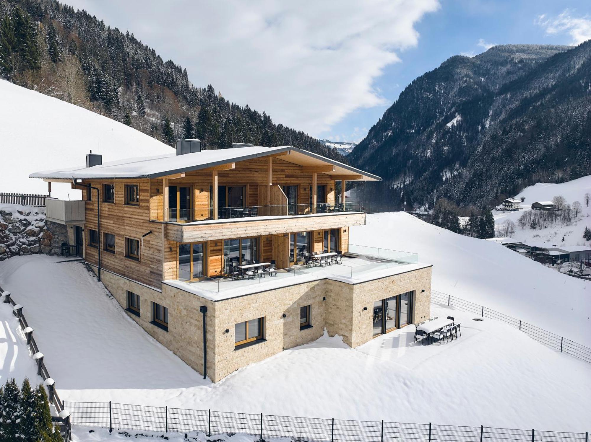 Alpenparks Chalet & Apartment Steve Lodge 菲霍芬 外观 照片